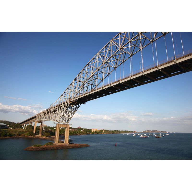 Bridge Of Americas by LisaStrachan - Wrapped Canvas Print, 81cm H x 122cm W