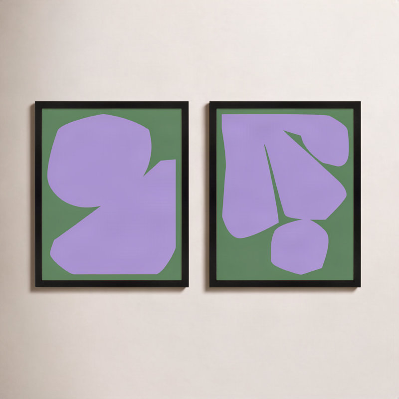 Element. Ensemble de 2 par Michael Kempen - reproduction de cadre photo simple, Cadre noir, H 25 po x l 20 po x P 1,25 po