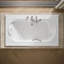 Memoirs 72" x 42" Drop In Combination Acrylic Bathtub-125101014