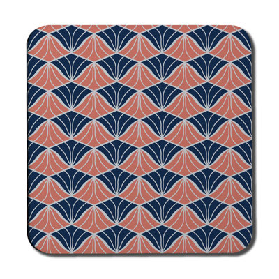 Agate Ceramic Jute Leather Crystal Square Round 6 Piece Coaster Set