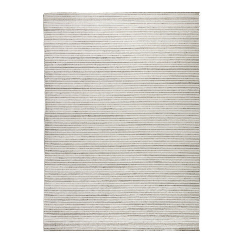 Tapis d'extérieur à rayures Abelardo, Rectangle 8 pi x 10 pi