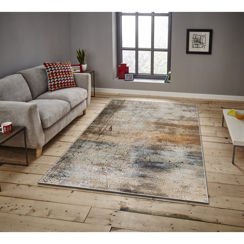 Luxurious Area Rug, 100% Polyester, 5.9 x 9.2 Feet | 740 g/m² Weight, Non-Slip Felt Dot Underside, Easy Clean Velvet Fabric, 0.08 in Pile Height | Machine Washable, Perfect for Living Room & Bedroom Décor
