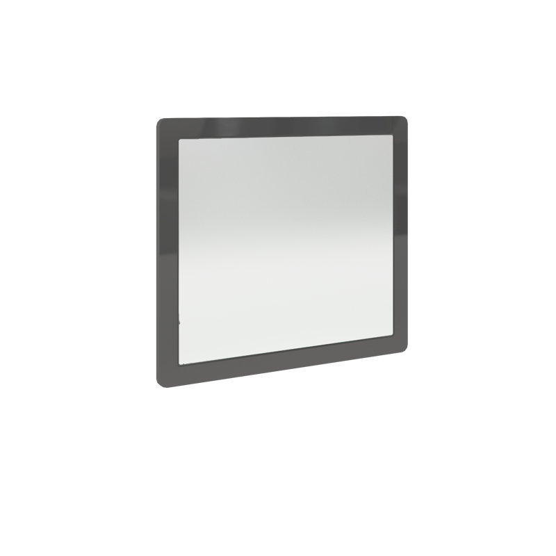 Mcduff Glass Flat Wall Mirror, Agave HG