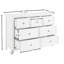 Commode polyvalente à 7 tiroirs pour organiser et coiffer les espaces de vie