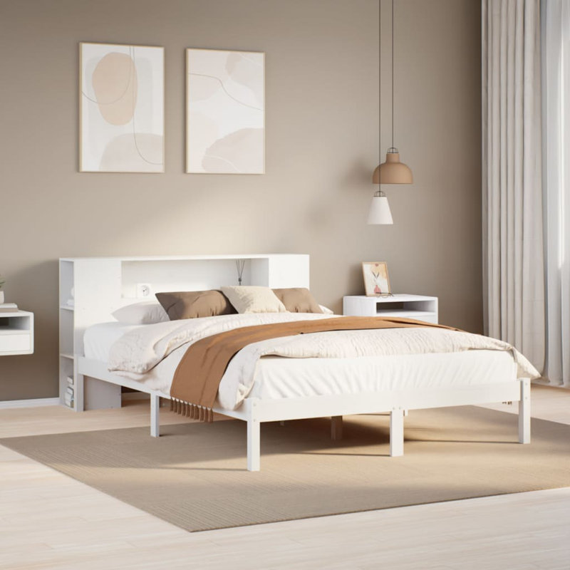 Solid Wood Bed
