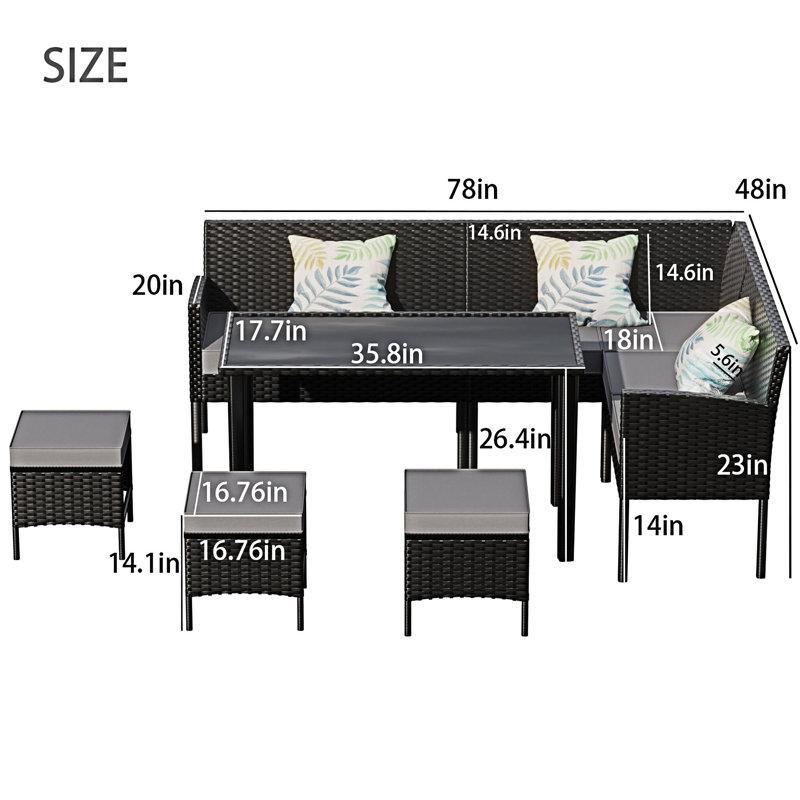 7-Piece Outdoor Furniture Set