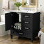 Ensemble de meuble-lavabo 30 po, ensemble de meuble-lavabo avec lavabo, armoire de rangement avec porte à fermeture douce et 3 tiroirs-1199168363-1199168360-1199168366