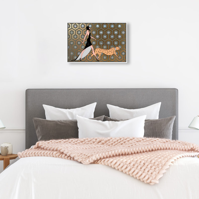 «Own the Street», impression sur toile, H 24 po x l 16 po, Impression encadrée, Blanc