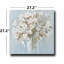 Art floral sur toile