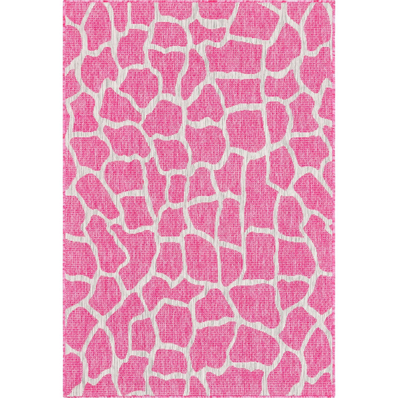 Outdoor Joyous Area Rug Candy Color, Rectangle 4' x 6'