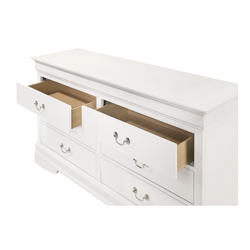 Commode LouisPhillipe G02190-D, blanc