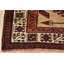 Tapis beige unique de 3 pi 8 po x 7 pi 9 po