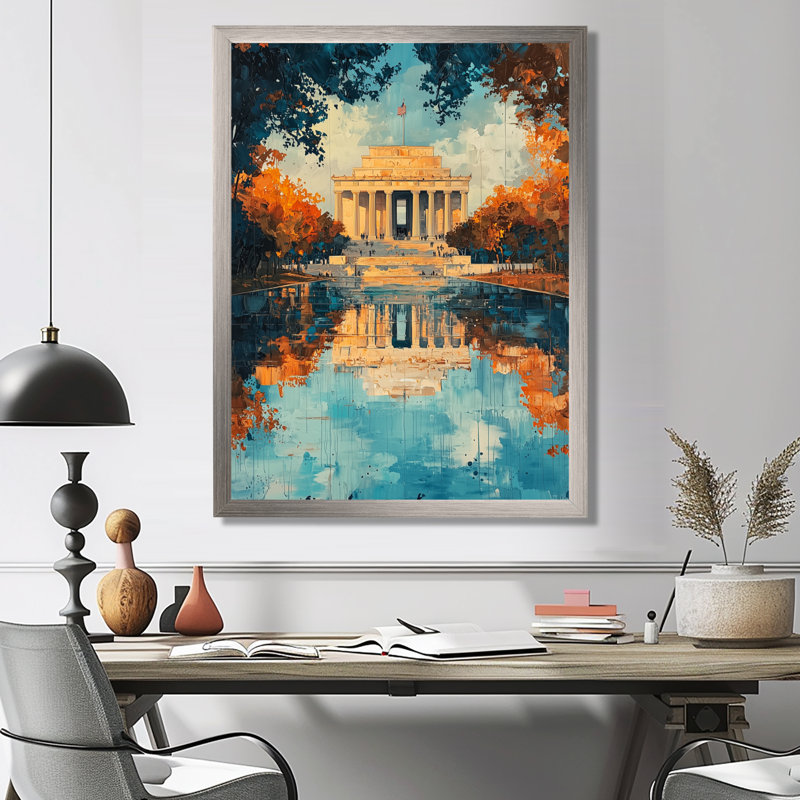 Mossman - architecture, art mural, salon, Argent argent, H 44 po x l 34 po, Reproduction encadrée d'une seule photo