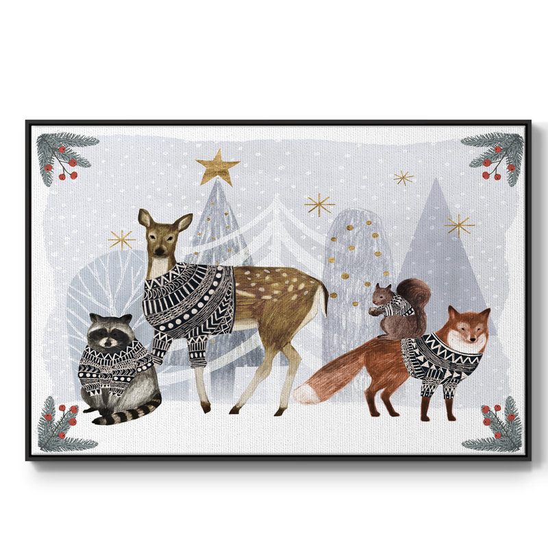 Cozy Christmas Collection A, Noir, H 25 po x l 37 po x P 2 po