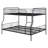Full XL Over Queen Metal Bunk Bed-698534299
