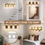 Éclairage de salle de bain doré, luminaires de salle de bain, appliques murales industrielles modernes à finition dorée, lumières murales de salle de bain (ampoules non incluses)-1854462727-1854462724