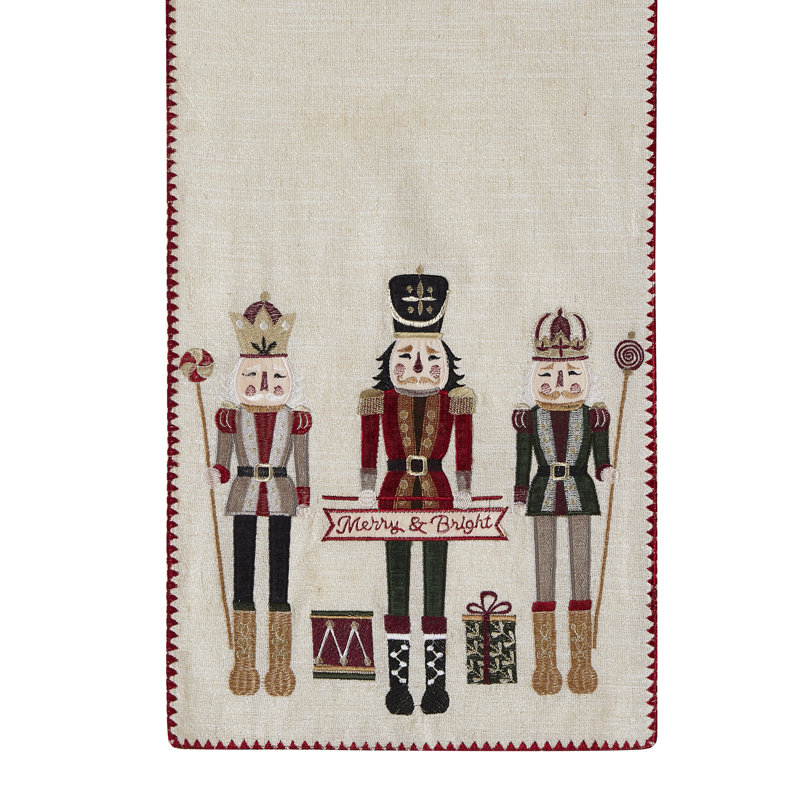 Avanti Nutcracker Trio 72" Runner