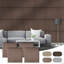 Mehreen 60 cm x 60 cm 3D Wall Panel (4-pack)-1931761556