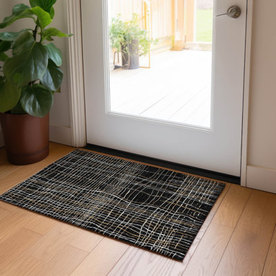 Tapis intérieur / extérieur lavable à la machine Chayden ACN998