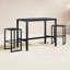 Ensemble repas extérieur en aluminium Armando-2024083643-2024083641