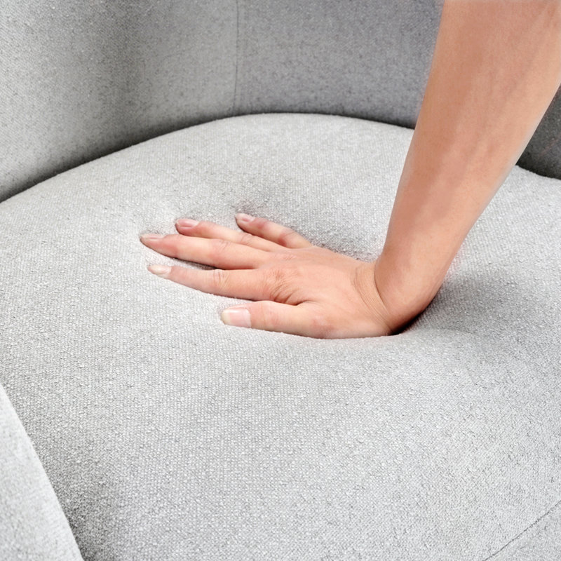 Mobilier de salon moderne, Boucle gris clair