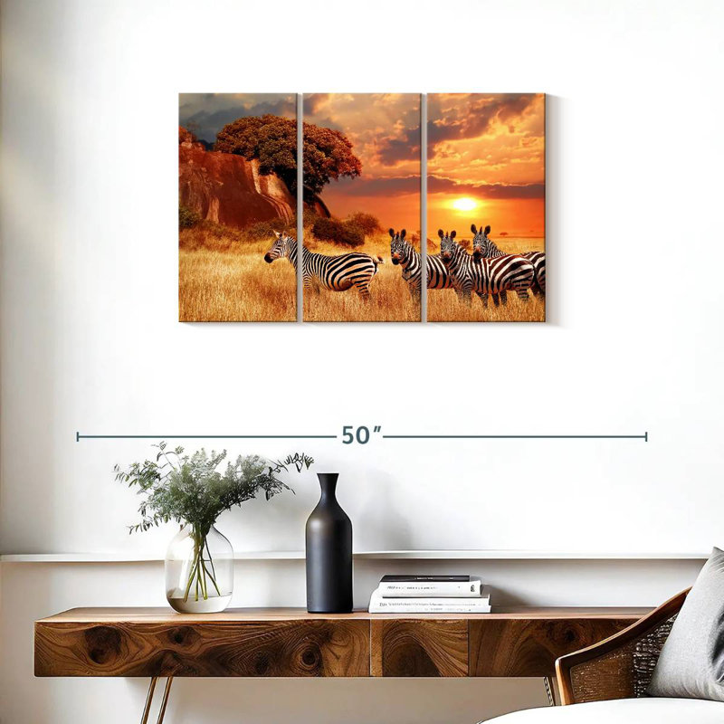 Zèbres Brampt Savanna, H 20 po x l 33 po