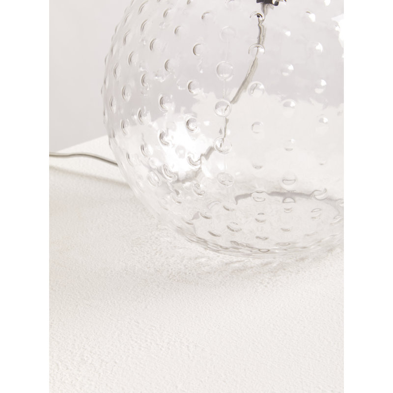 Cusumano Glass Table Lamp, Clear