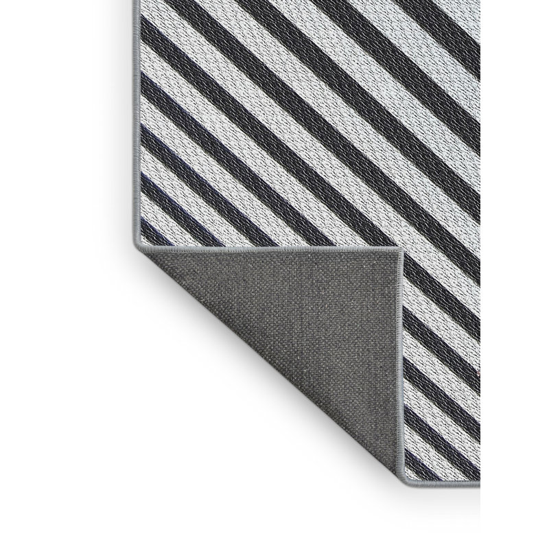 Tapis noir/beige à motifs, Rectangle 8 pi x 10 pi