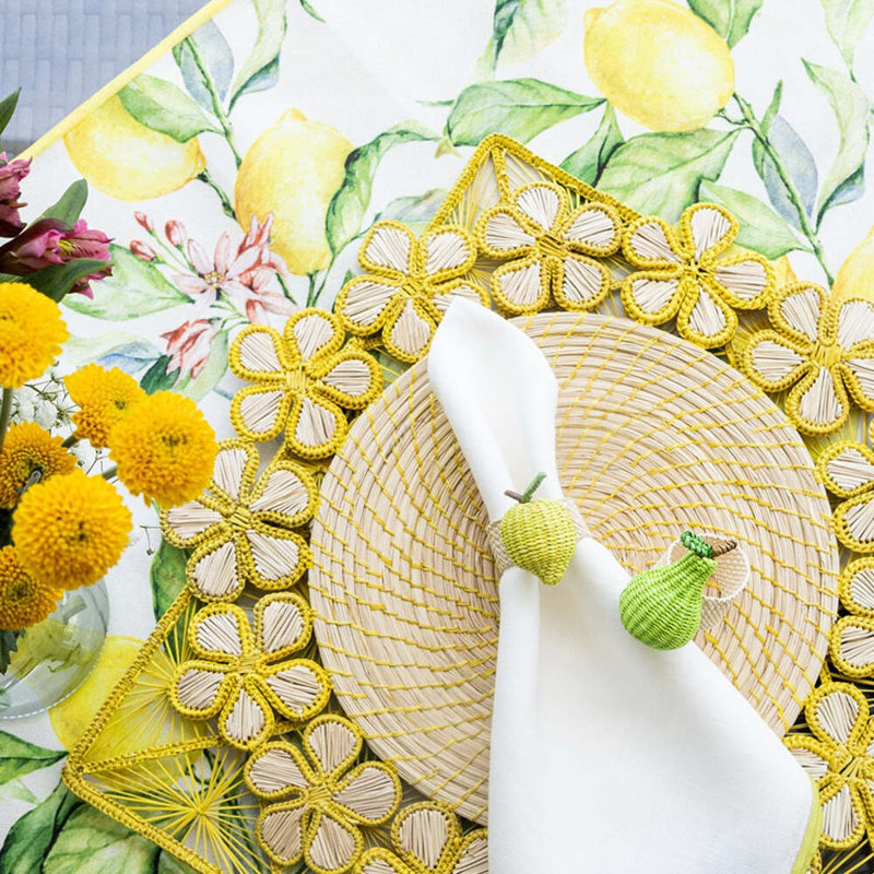 Sorrento Floral Table Runnner, 90" Runner