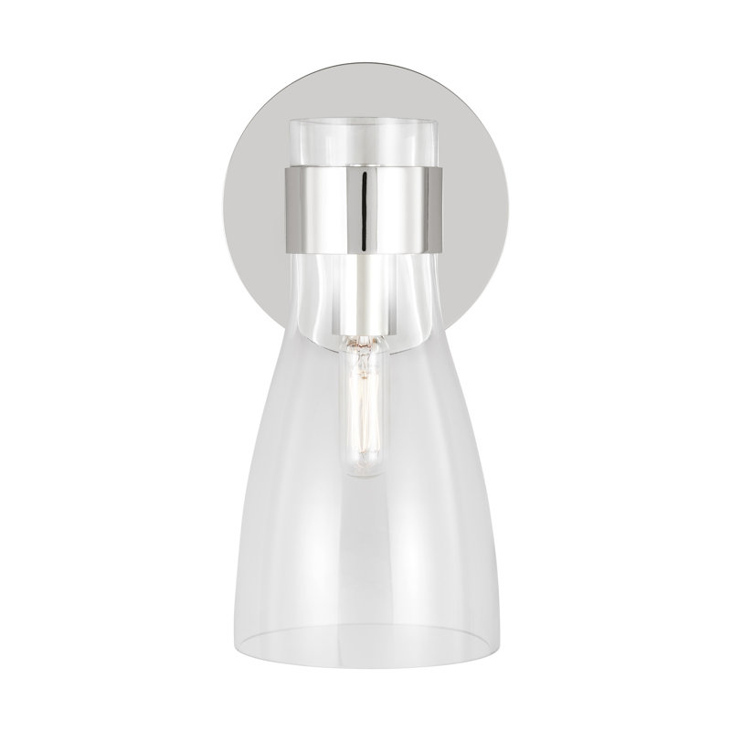 Moritz Vanity Light, Clear, 2, Polished Nickel