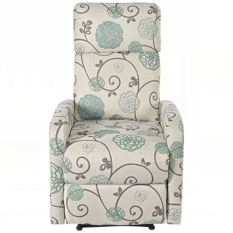 Fauteuil de cinéma maison inclinable manuel moderne avec dossier réglable pour un confort et une détente ultimes