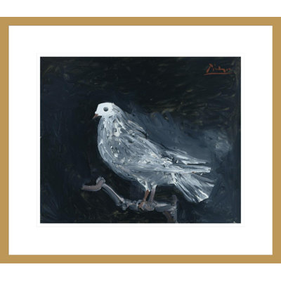 «Pigeon on a Perch» par Pablo Picasso, impression giclée sur cadre