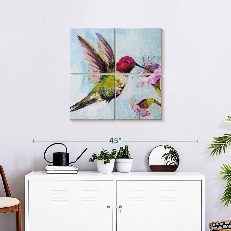 Brampt Hummingbird I, 18" H x 18" W