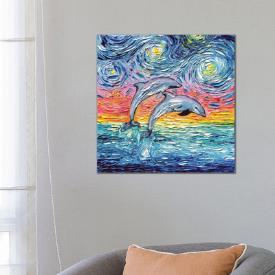 Van Gogh Never Saw Paradise 1 Piece Wrapped Canvas Wall Art