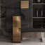 Armoire à vin 47,24 "en verre minimaliste, buffet de luxe, armoire de rangement pour le salon et la salle à manger