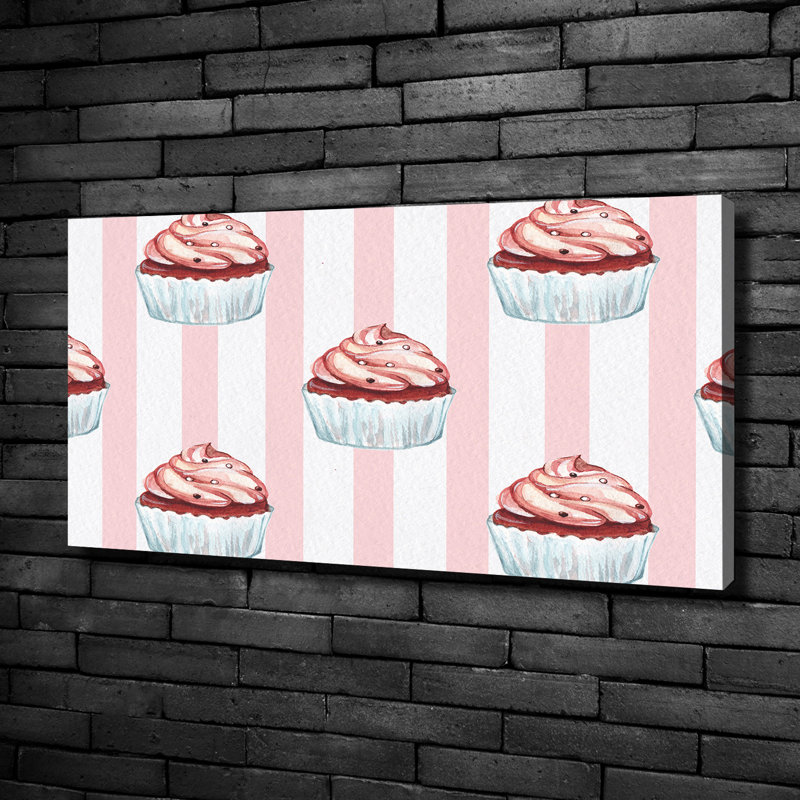 Cupcakes - Wrapped Canvas Print
