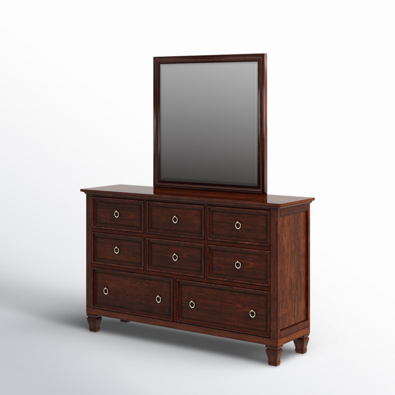 Gilpin 8 - Drawer Dresser, Brown Cherry