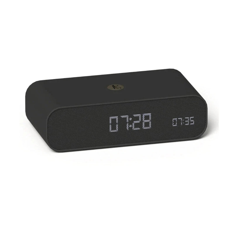 Digital Mechanical Alarm Tabletop Clock, Black