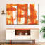 Impression sur toile orange abstraite-772971230