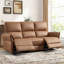 Fauteuil inclinable électrique rembourré de 78,7 po de largeur, moderne, multifonctionnel, confortable, avec ports USB et Type-C, canapé 3 places