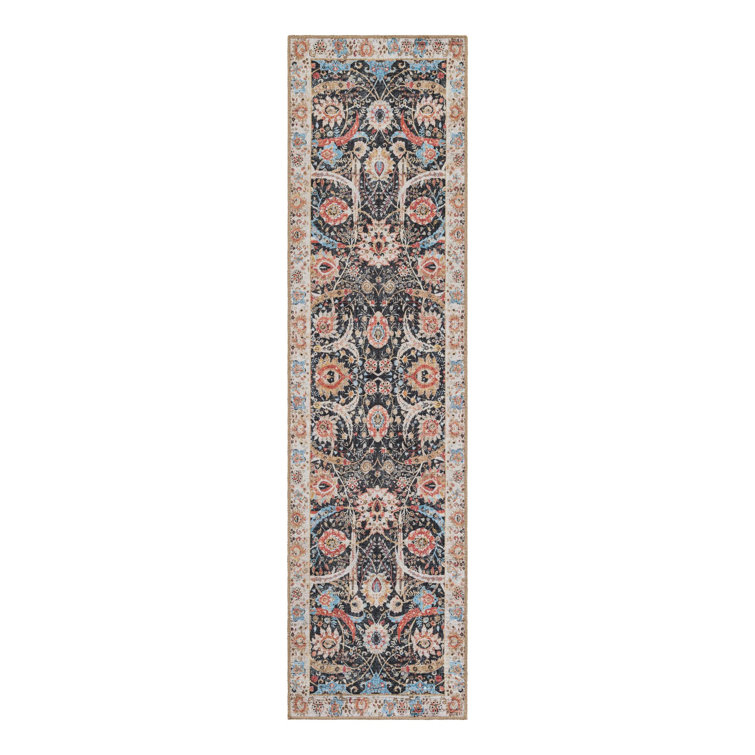 Matilynn Performance Chenille Floral Indoor Rug