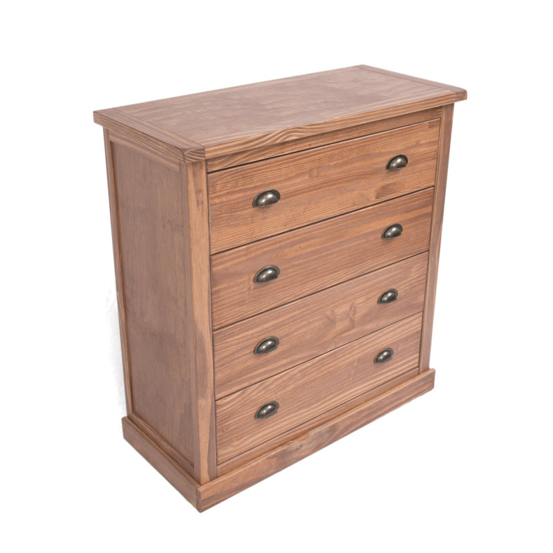 Driggers 90cm W 4 - Drawer Chest of Drawers