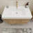 35.4" Wall-Mounted Single Bathroom Vanity Set-70381368
