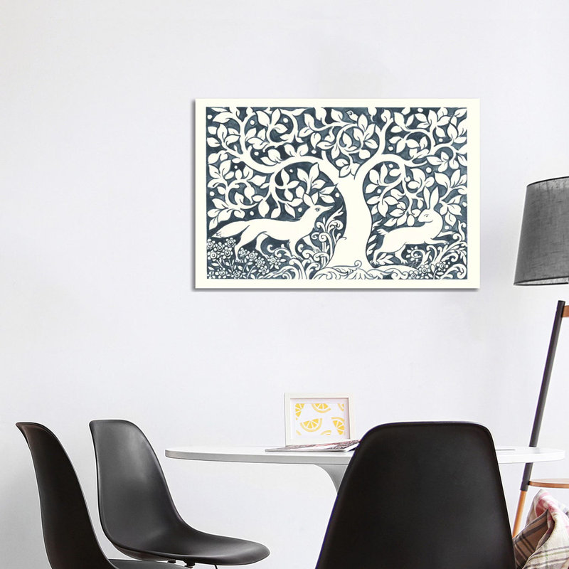 Forest Life III by Miranda Thomas - Wrapped Canvas Painting, 101.6 cm H x 66.04 cm W x 1.91 cm D