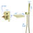 1 Handle Wall Waterfall Faucet with Diverter-64851663