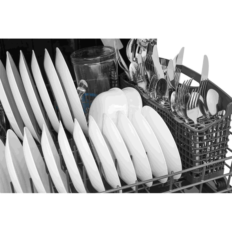 Lave-vaisselle encastrable 24 po Frigidaire Gallery, Acier inoxydable noir
