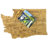 Totally Bamboo State Destination Series Bamboo Washington Cutting Board