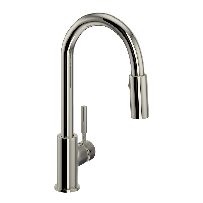 Lux™ Pull-Down Bar/Food Prep Kitchen Faucet, Polished Nickel