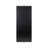 Abby Modern Wood Lower Doors Bookcase - Black