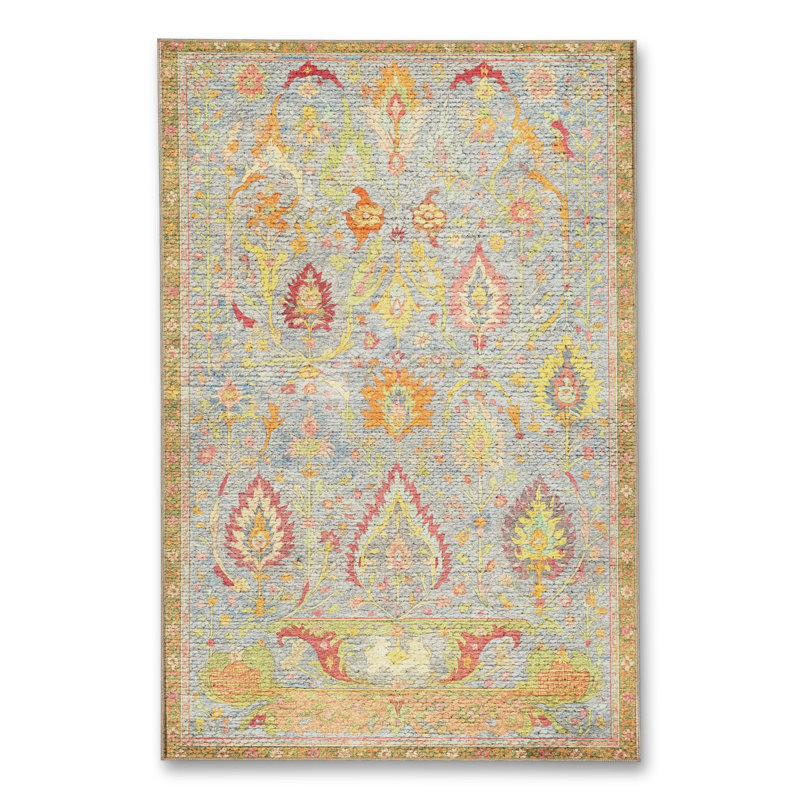 Tapis beige tissé traditionnel Mosso, 3 pi 3 po x 9 pi 10 po